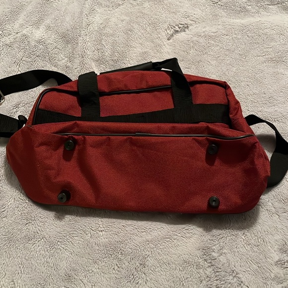 Burgundy Travel Duffel Bag - Picture 6 of 11